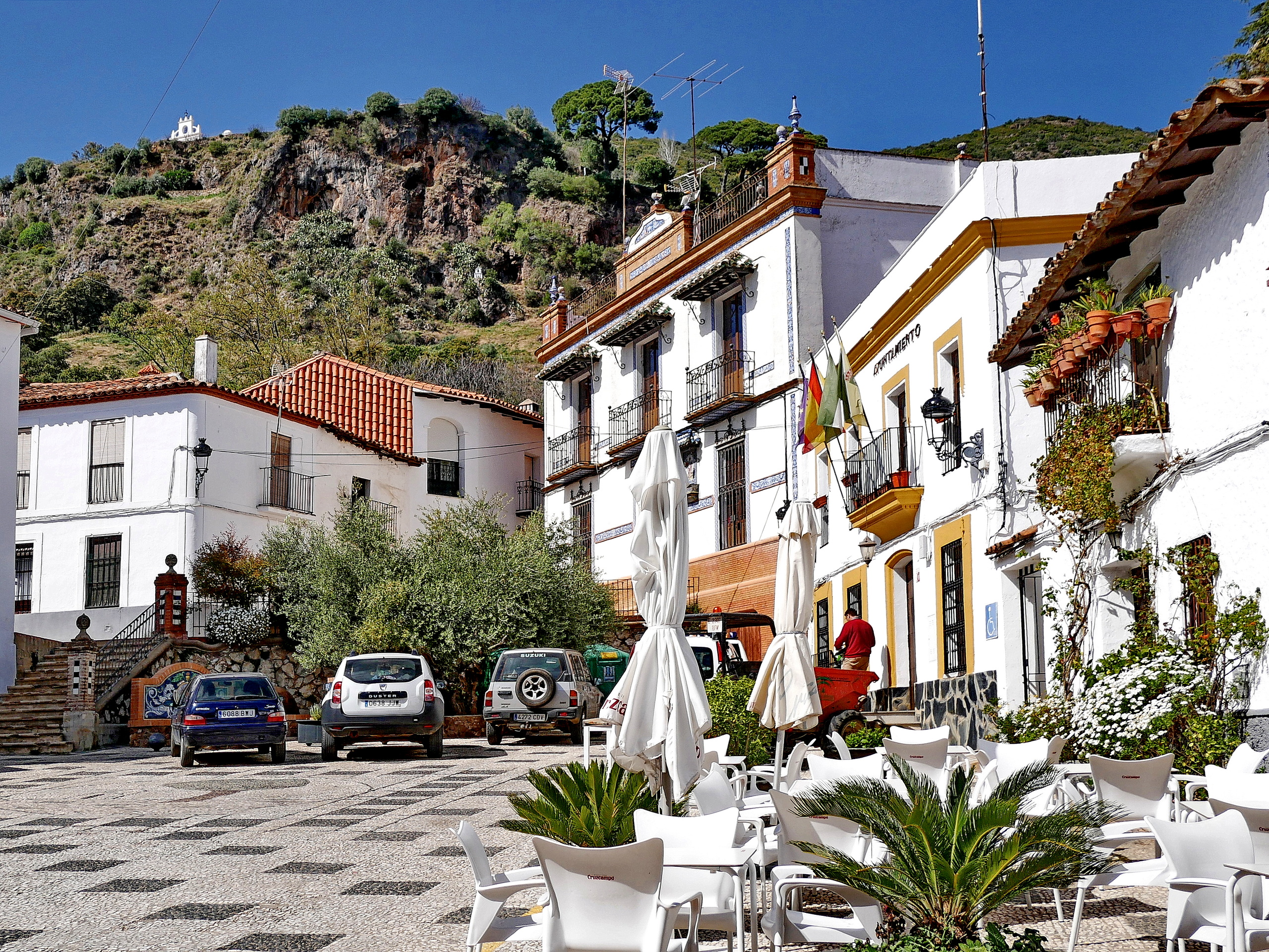 Alájar in der Sierra de Aracena