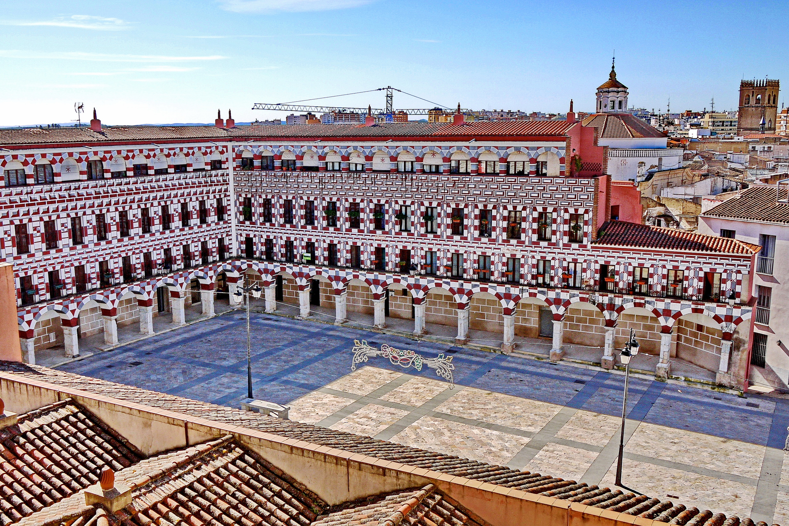 Blick auf die Plaza Alta (Badajoz)
