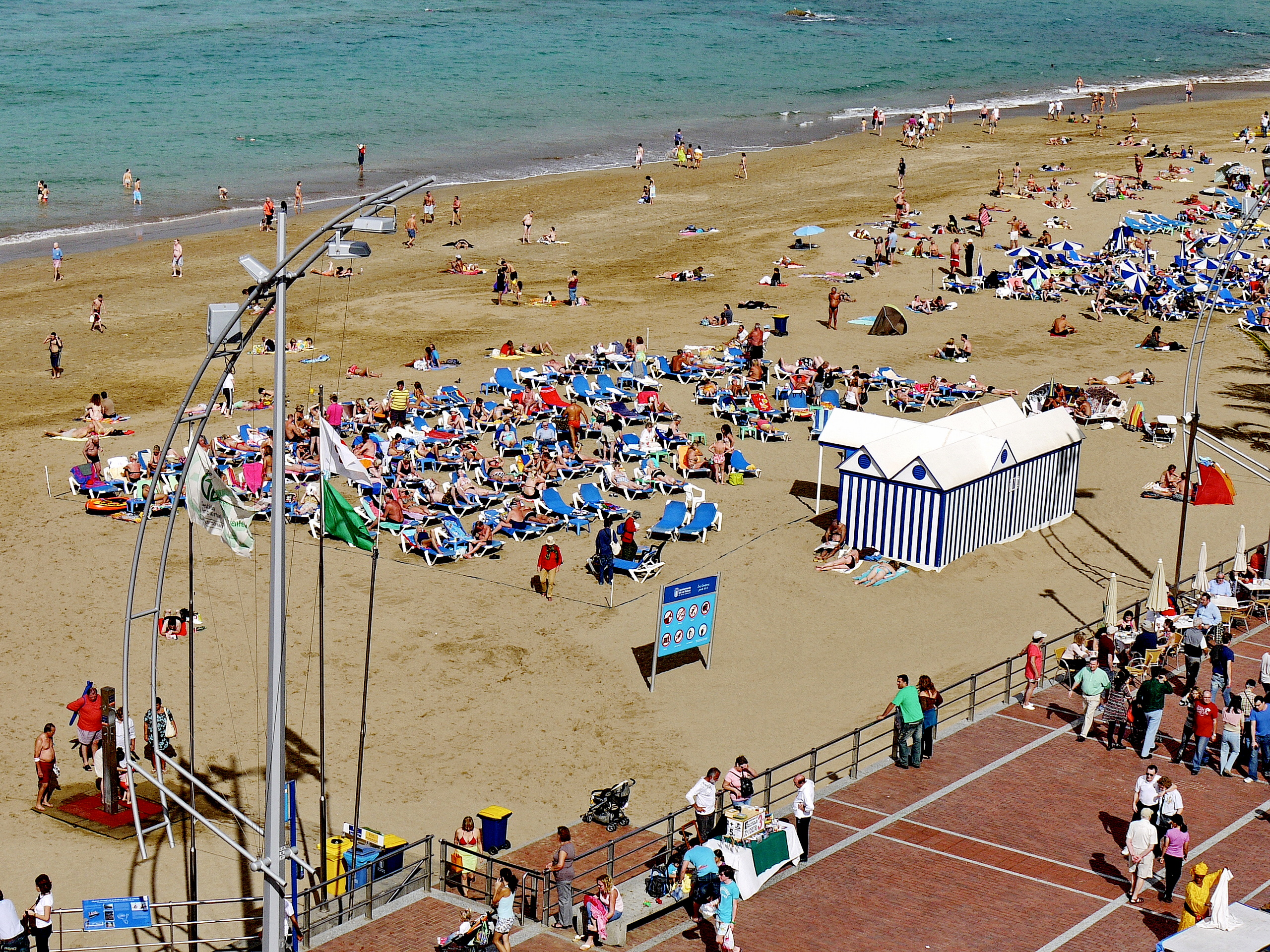 Weihnachten an der Playa de Las Canteras (Gran Canaria)