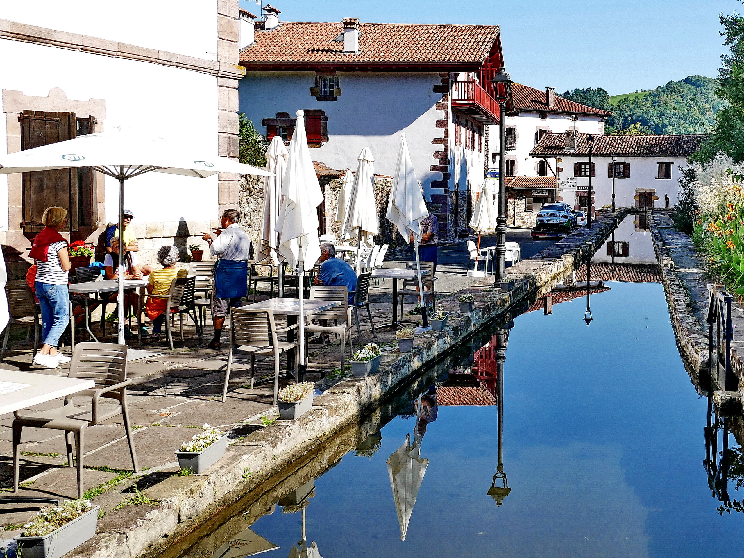 Restaurant im Valle de Baztan / Navarra